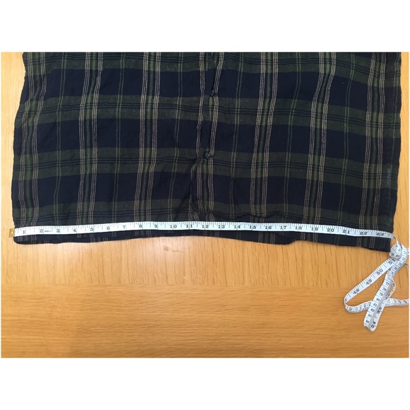 Vince Plaid Button Down Short Sleeve Medium - Picture 3 of 6